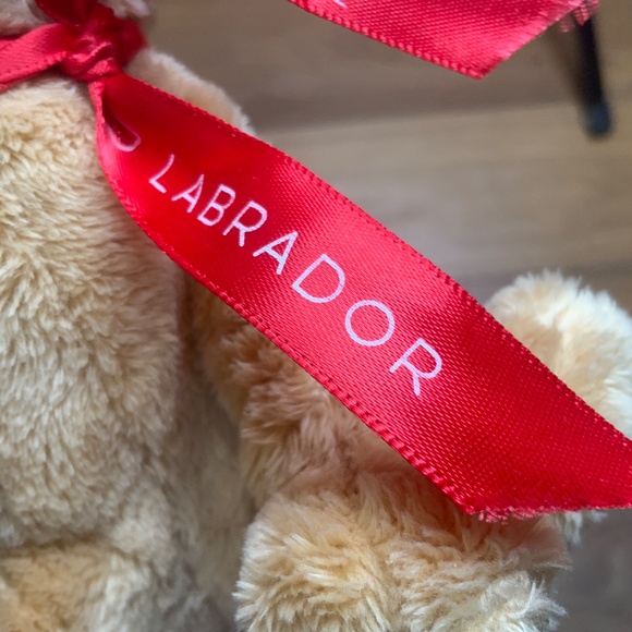 NWT Douglas Butter Yellow Lab w/ Red Ribbon - Picture 7 of 9